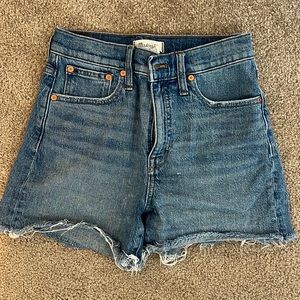 Madewell Size 26 Mini Jean Shorts